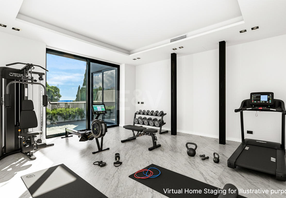 Villa design avec vue panoramique sur la mer dans le prestigieux Golf Resort