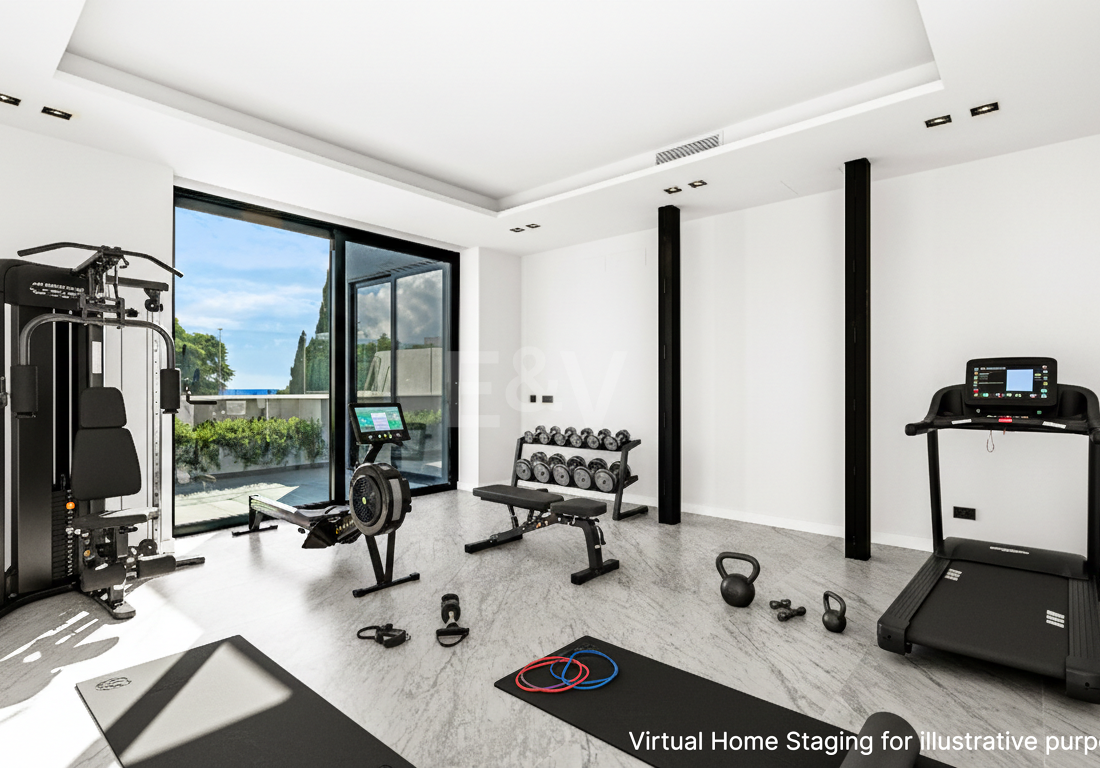 Villa design avec vue panoramique sur la mer dans le prestigieux Golf Resort
