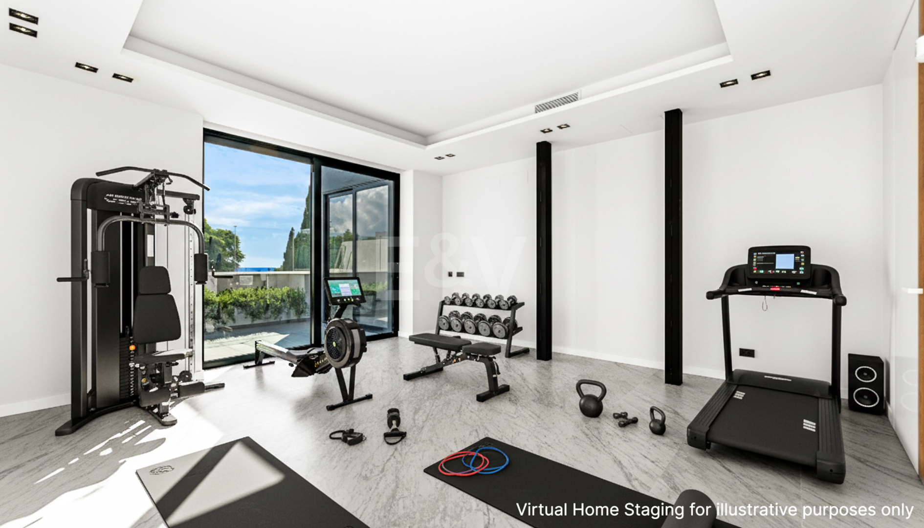 Designer Villa med panoramautsikt över havet i prestigefyllda Golf Resort