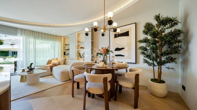 Appartement élégant à Las Lomas del Marbella Club avec des vues magnifiques