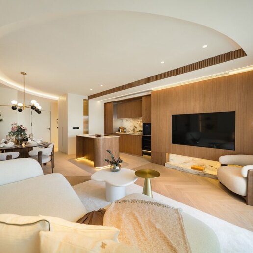 Elegant lägenhet i Las Lomas del Marbella Club med fantastisk utsikt