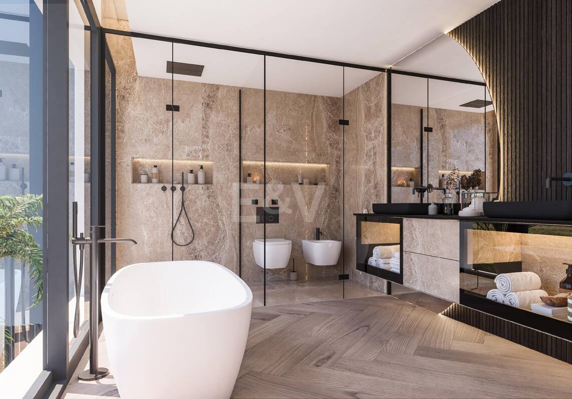 Anspruchsvolle Off-Plan-Luxusvilla in der Nähe von Puente Romano