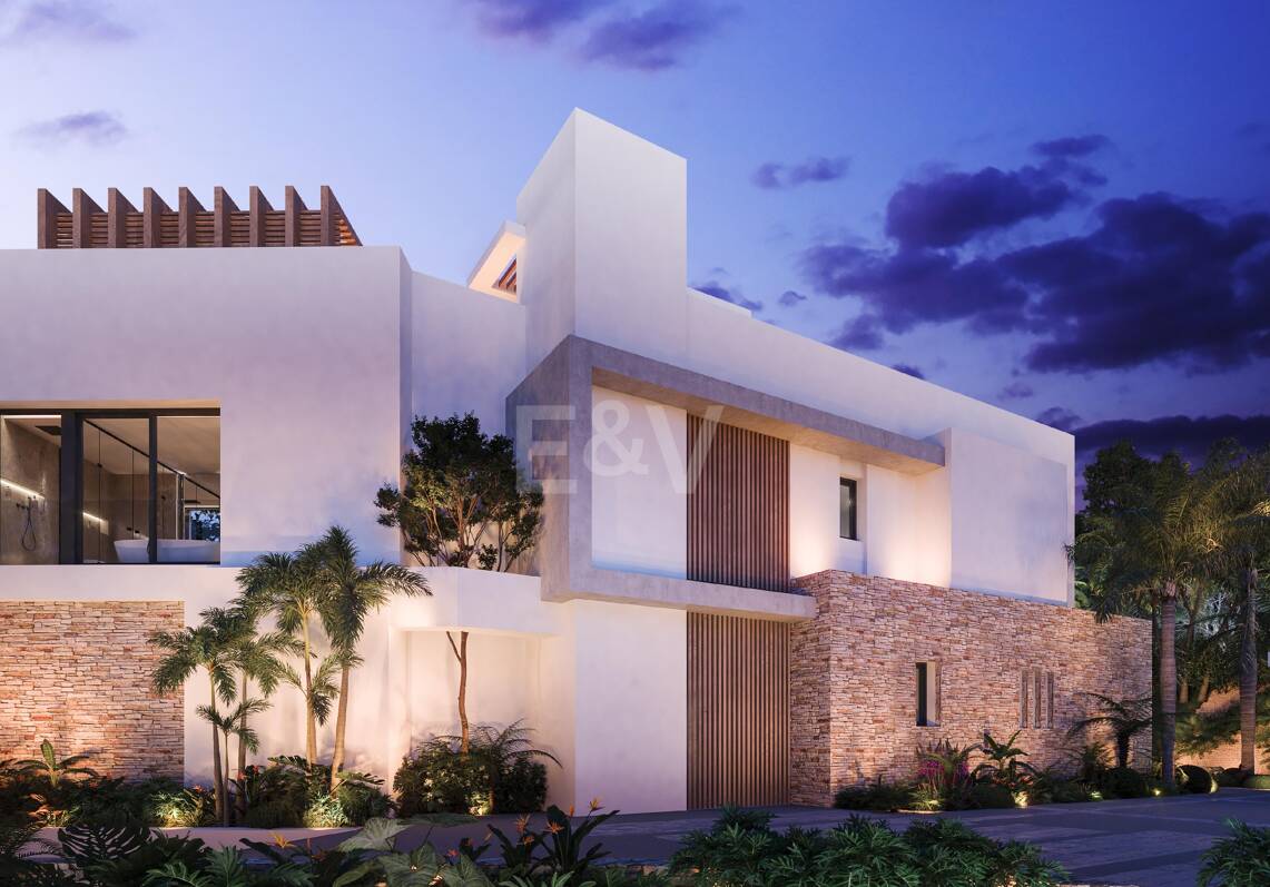 Anspruchsvolle Off-Plan-Luxusvilla in der Nähe von Puente Romano