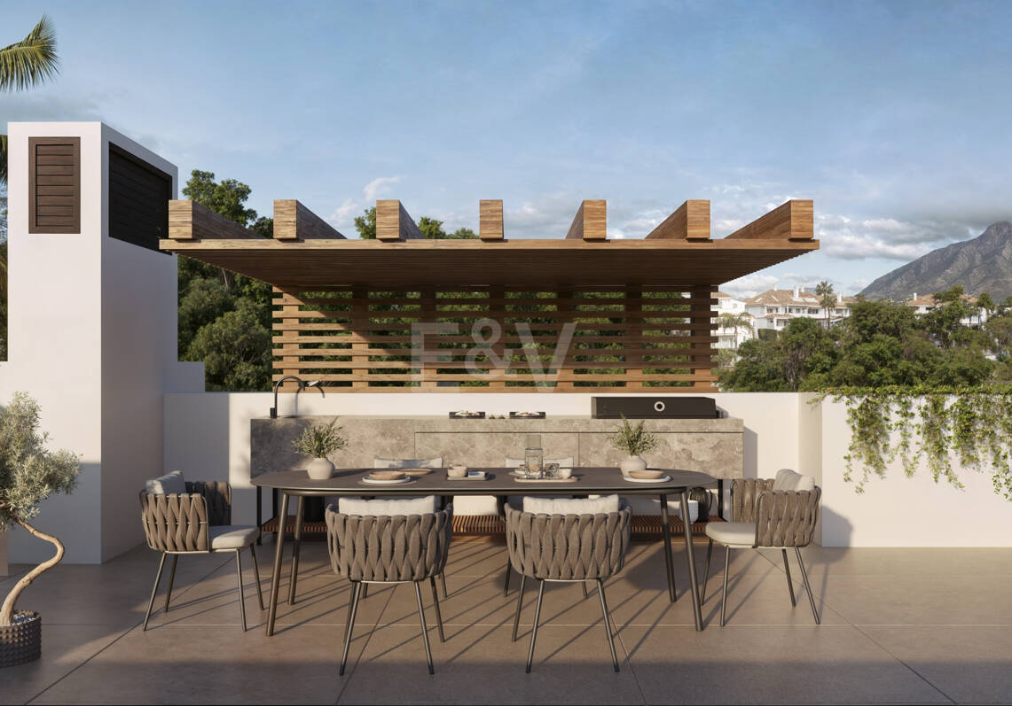 Anspruchsvolle Off-Plan-Luxusvilla in der Nähe von Puente Romano