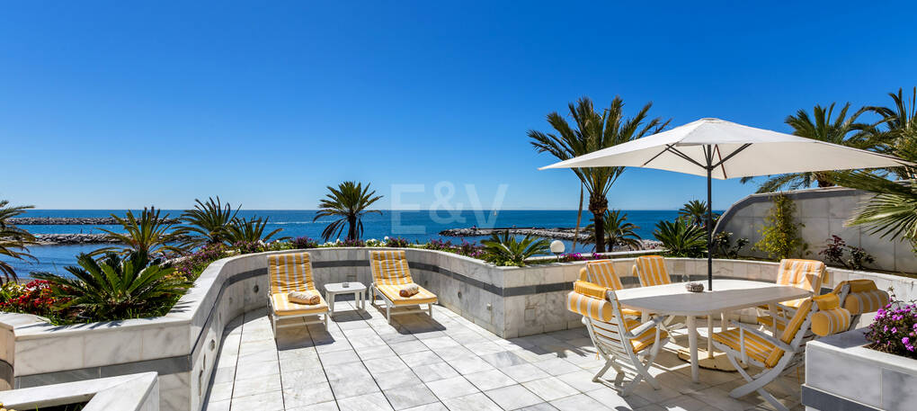 Takvåning att hyra i Puerto Banus, Marbella