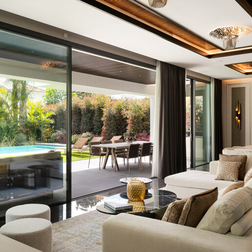Sofisticada villa de lujo junto al mar en la exclusiva Milla de Oro