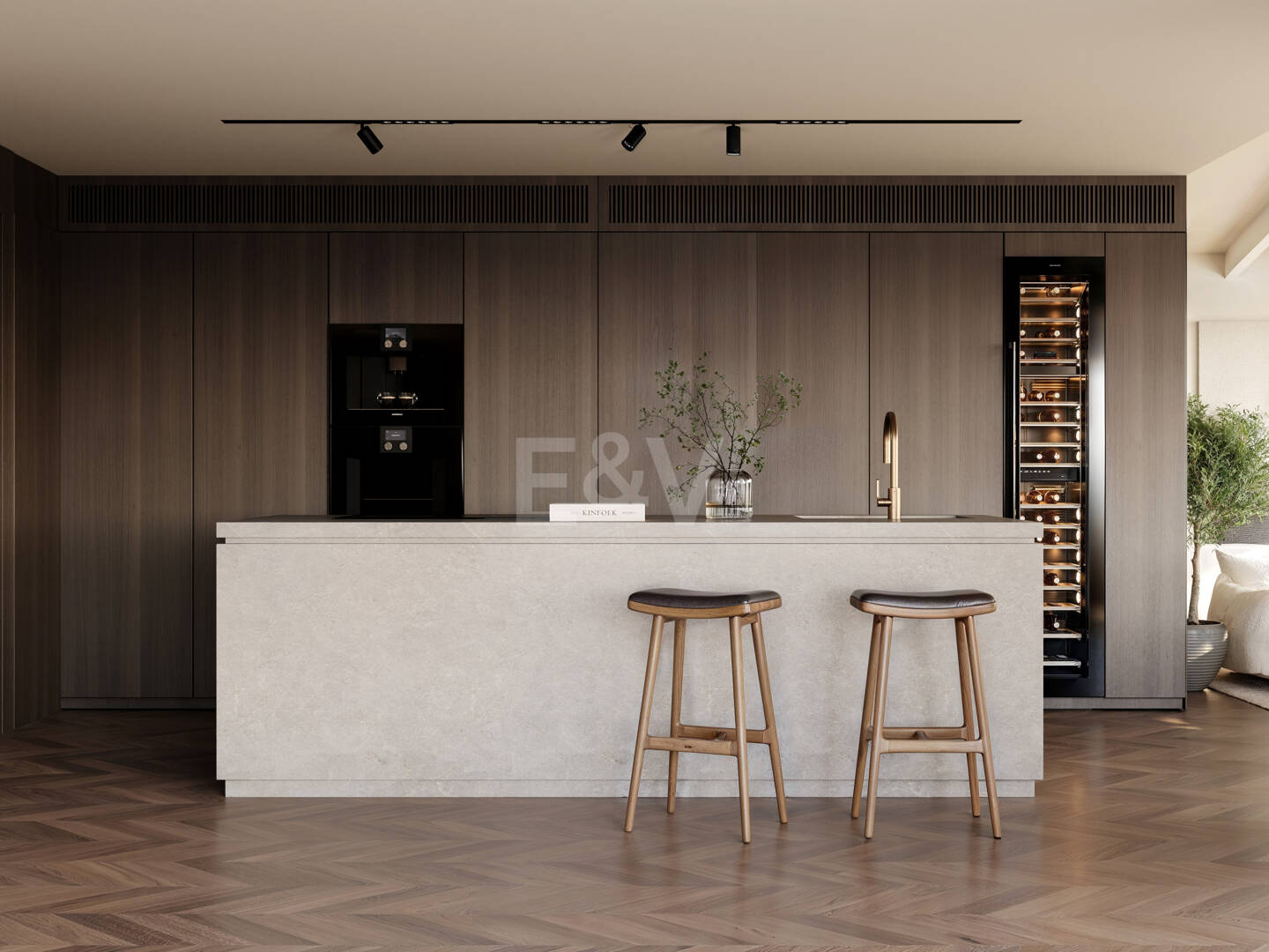 Modern Villa i Nueva Andalucia med Panoramic Sea & Mountain Utsikt