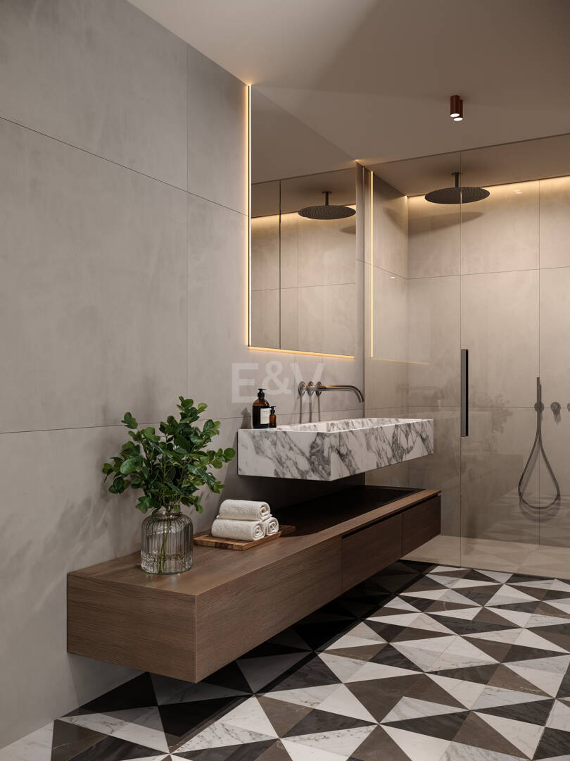 Nowoczesna willa w Nueva Andaluzja z Morzem Panoramicznym & Góry Widok