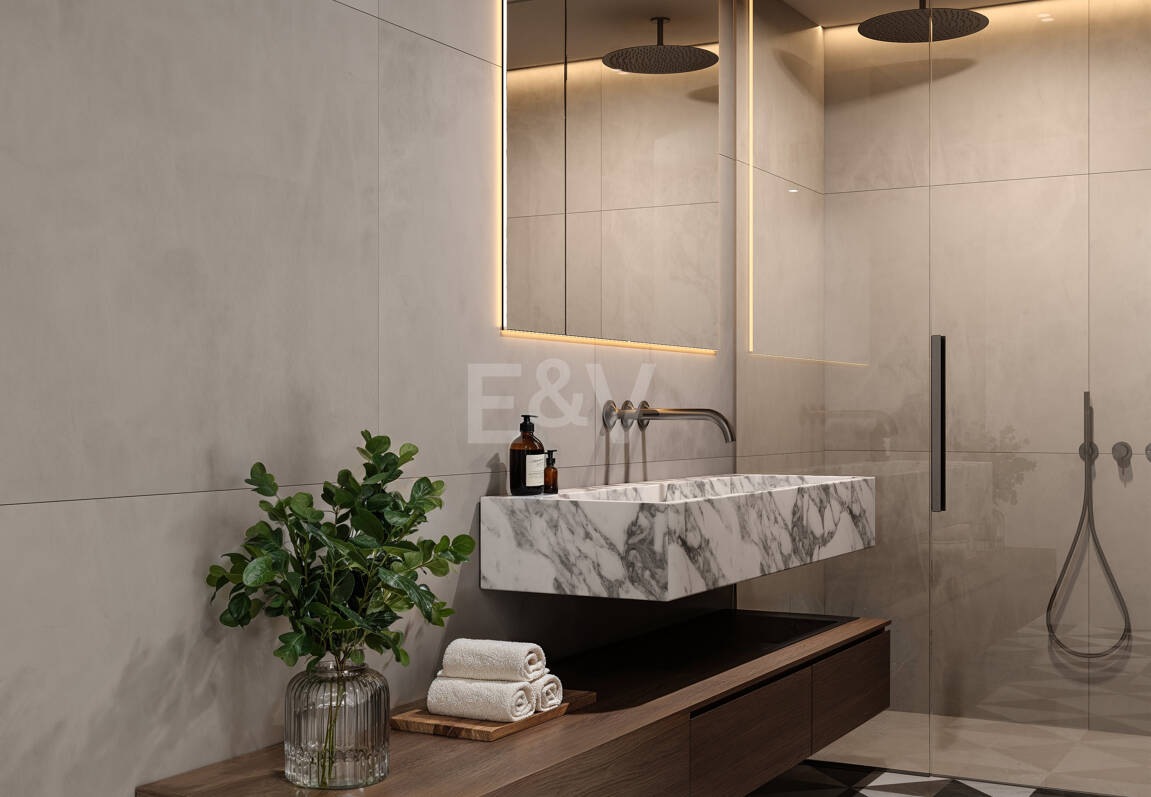 Nowoczesna willa w Nueva Andaluzja z Morzem Panoramicznym & Góry Widok