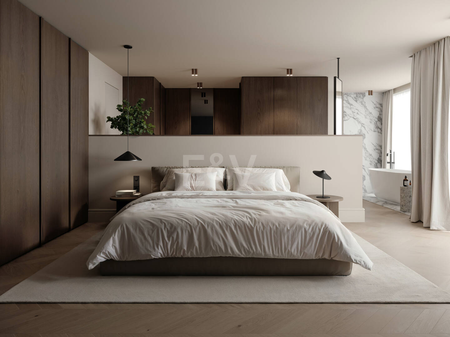 Modern Villa i Nueva Andalucia med Panoramic Sea & Mountain Utsikt