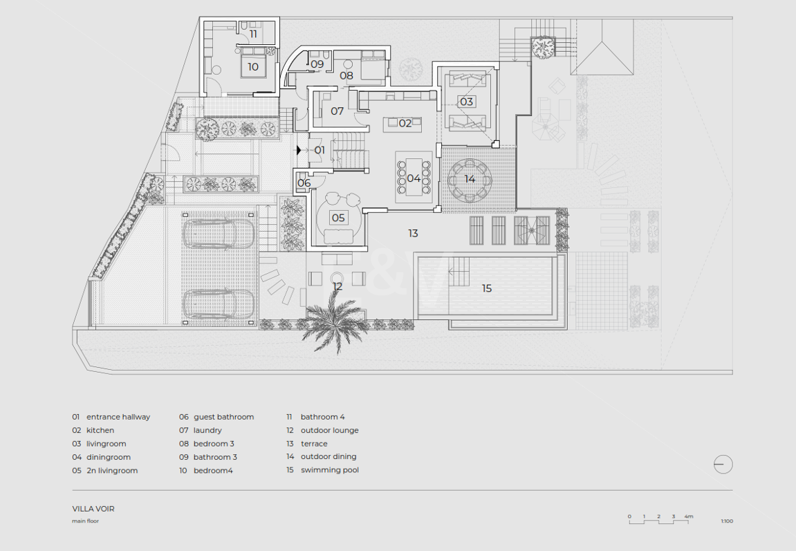Modern Villa i Nueva Andalucia med Panoramic Sea & Mountain Utsikt
