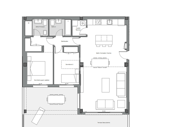 Modern Apartment with Expansive Sea Views in Altos de Los Monteros