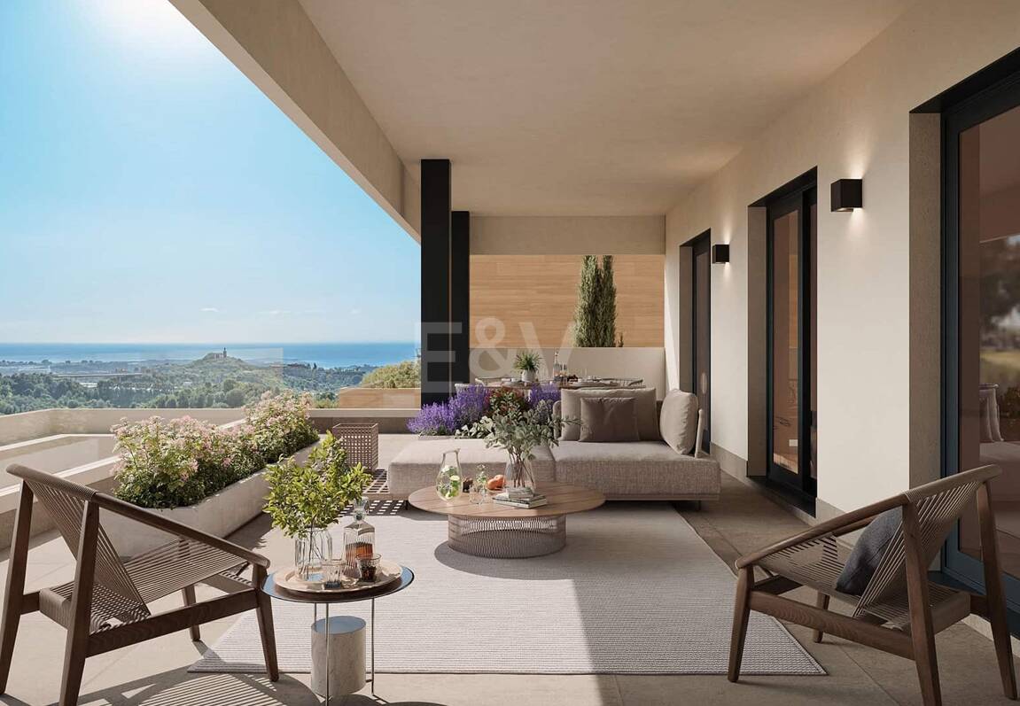 Off-Plan Apartment with Sea Views in Altos de Los Monteros