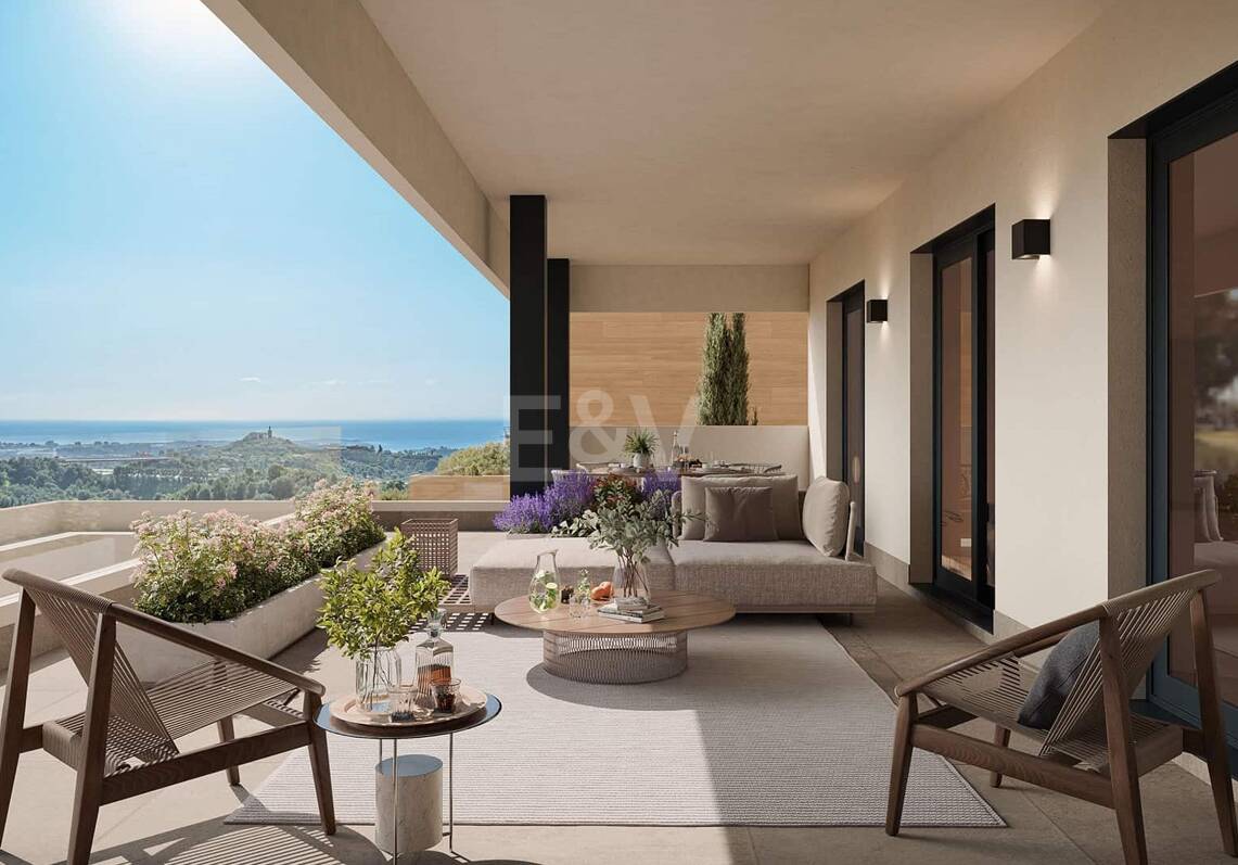 Off-Plan Apartment with Sea Views in Altos de Los Monteros