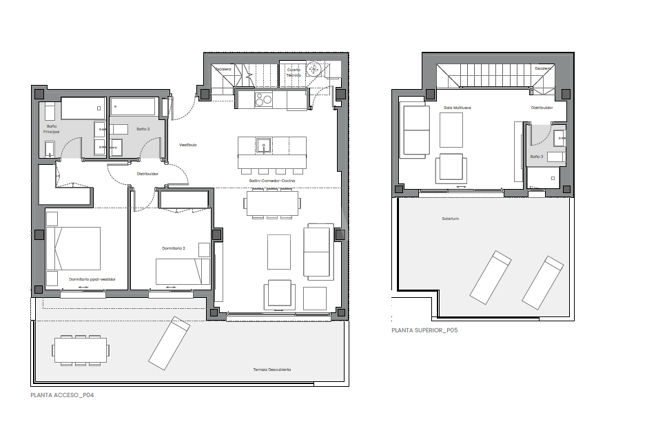 Off-Plan Penthouse med havsutsikt i Altos de Los Monteros