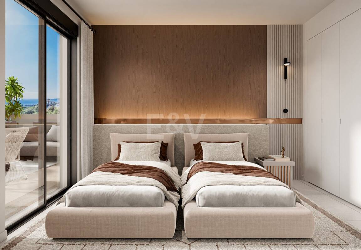 Off-Plan Penthouse med havsutsikt i Altos de Los Monteros