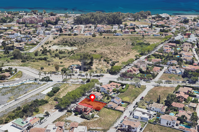 Oszałamiająca Plot z licencją obok plaży