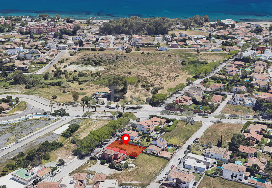 Oszałamiająca Plot z licencją obok plaży