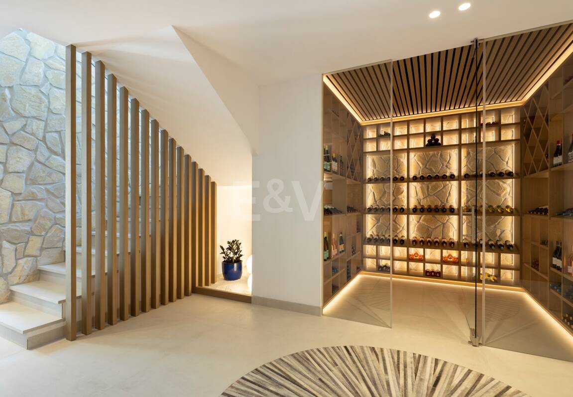 Samtida Elegant Villa med panoramautsikt i La Quinta