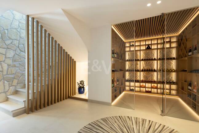 Samtida Elegant Villa med panoramautsikt i La Quinta