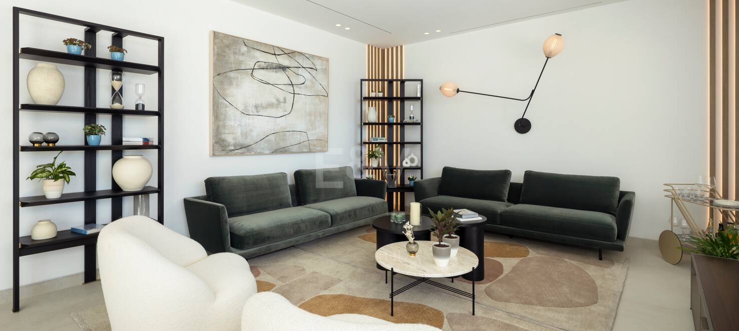 Samtida Elegant Villa med panoramautsikt i La Quinta