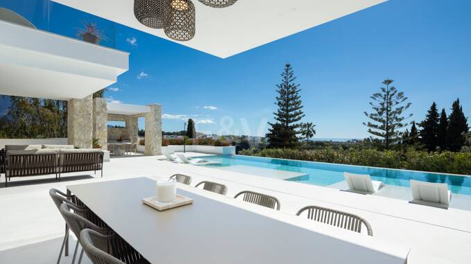 Villa contemporaine élégante avec vues panoramiques à La Quinta