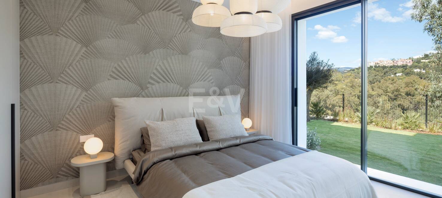 Samtida Elegant Villa med panoramautsikt i La Quinta