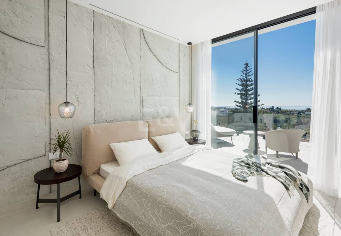 Samtida Elegant Villa med panoramautsikt i La Quinta