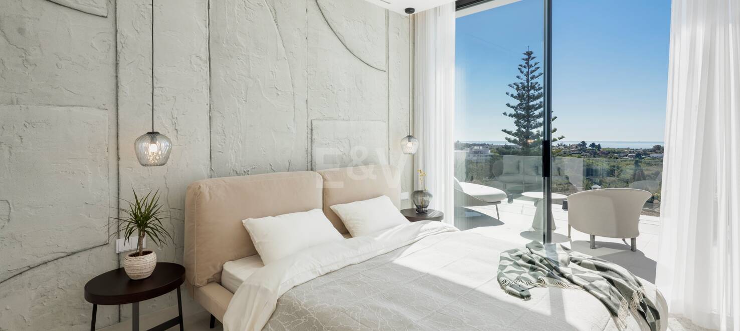 Samtida Elegant Villa med panoramautsikt i La Quinta