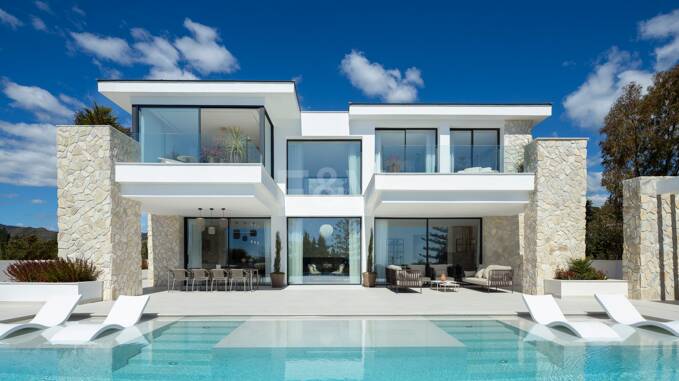 Villa contemporaine élégante avec vues panoramiques à La Quinta