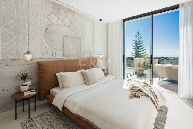 Samtida Elegant Villa med panoramautsikt i La Quinta