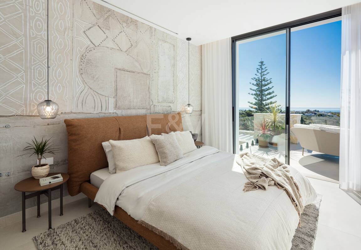 Samtida Elegant Villa med panoramautsikt i La Quinta