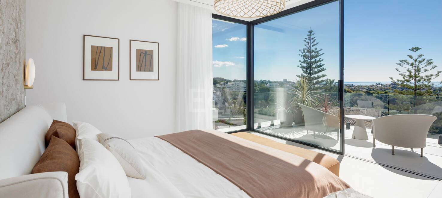 Samtida Elegant Villa med panoramautsikt i La Quinta