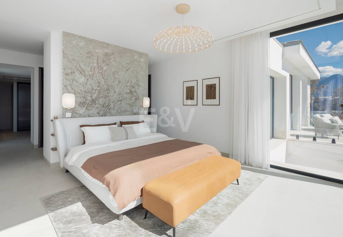 Samtida Elegant Villa med panoramautsikt i La Quinta