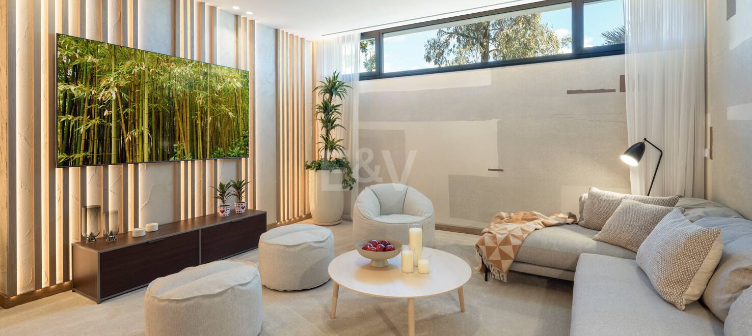 Samtida Elegant Villa med panoramautsikt i La Quinta