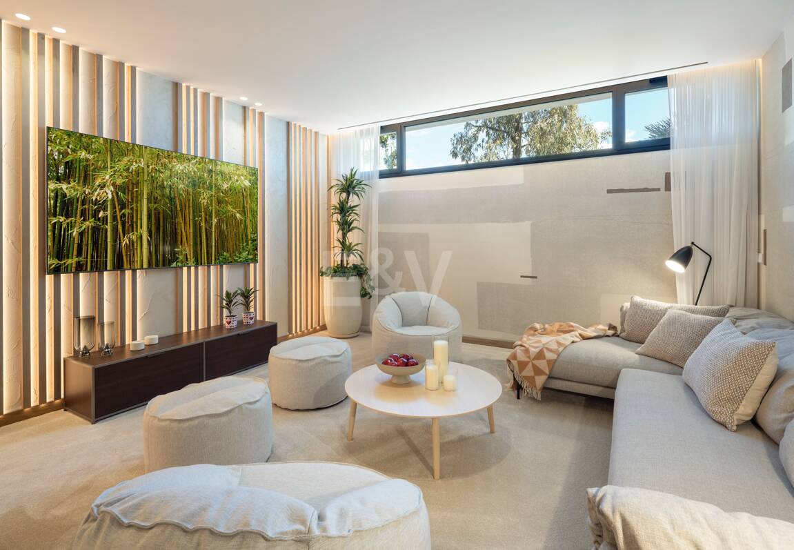 Samtida Elegant Villa med panoramautsikt i La Quinta