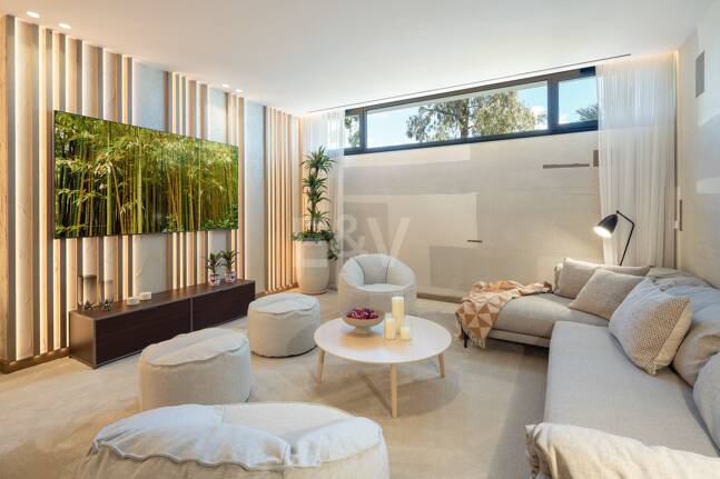 Samtida Elegant Villa med panoramautsikt i La Quinta