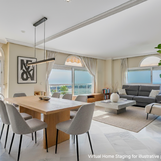 4 Bedroom Beachfront Apartment with Sea views in Marbella