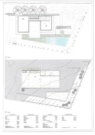 Grundstück mit Meerblick und Baugenehmigung