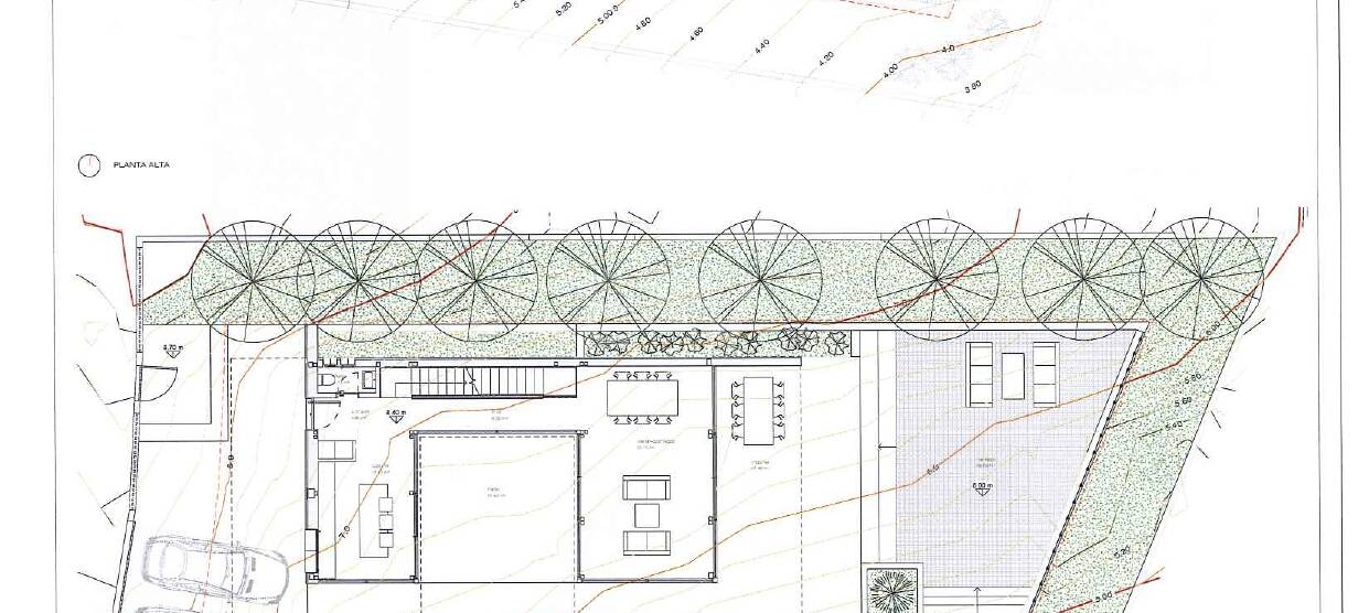 Plot in Marbesa with sea views and building license