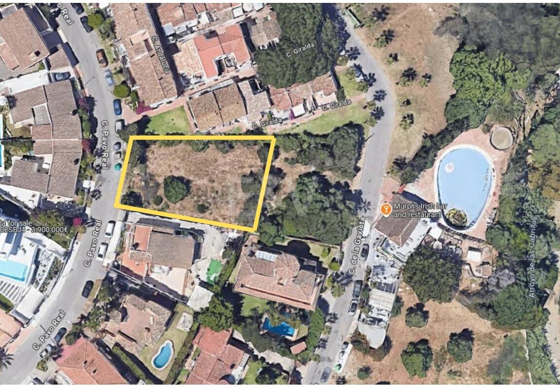 Grundstück mit Meerblick und Baugenehmigung