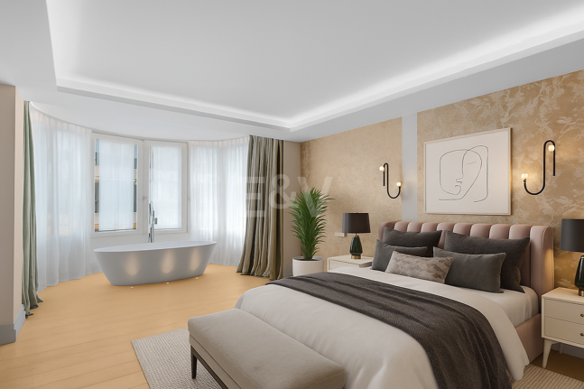 Snygg lägenhet med Rooftop Pool i Marbella Centre