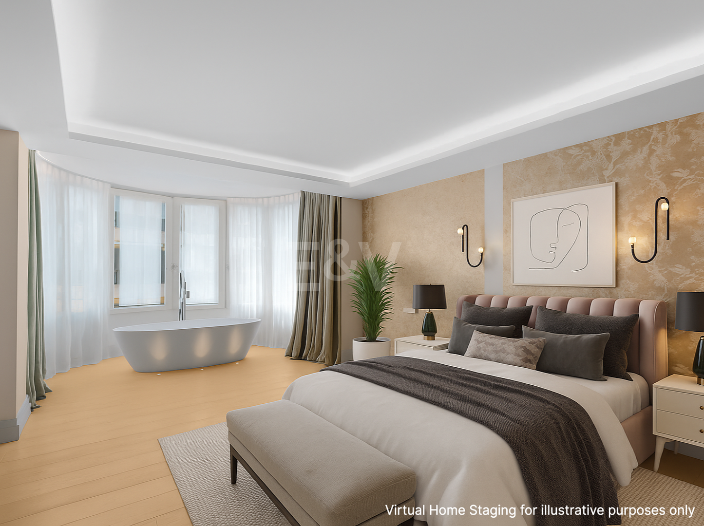 Snygg lägenhet med Rooftop Pool i Marbella Centre