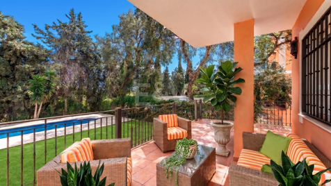 Exquisite Family Villa with Private Garden and Pool in Elviria, Marbella