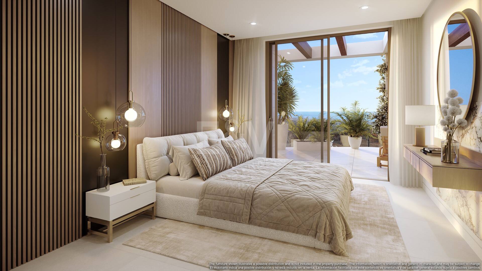 Ground floor garden apartment with Private Pool