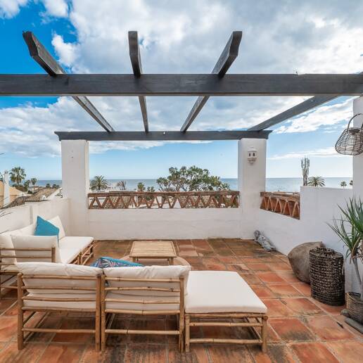 Doppelhaushälfte zu vermieten in Marbesa, Marbella Ost