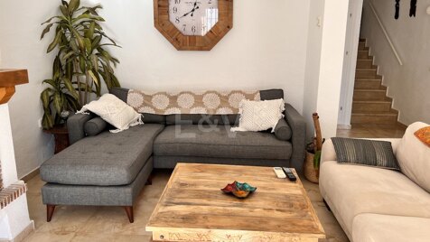 Charming Andalusian Beachside Property with Rooftop Terrace in Costabella