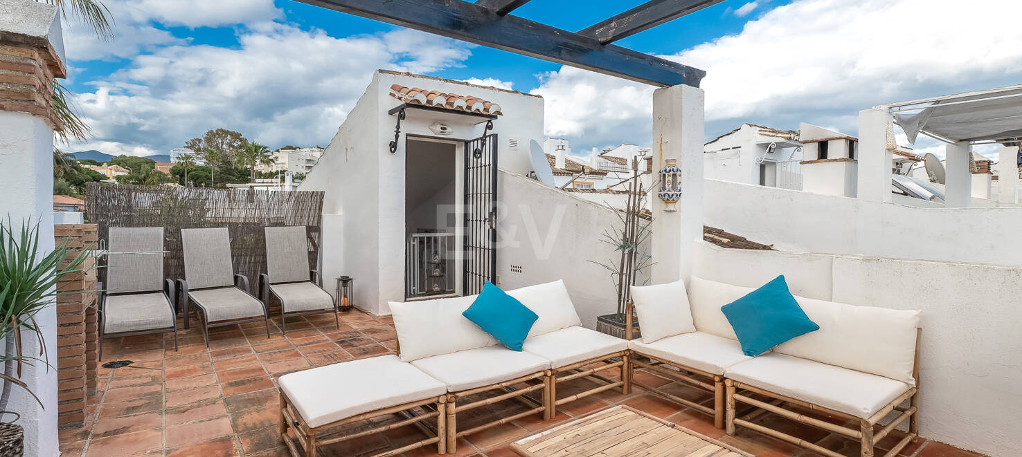 Doppelhaushälfte zu vermieten in Marbesa, Marbella Ost