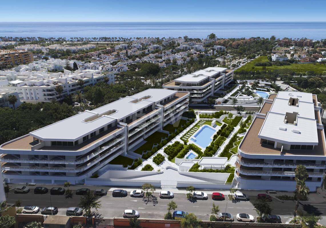 Ny takvåning i San Pedro Beach med rymliga terrasser och 4 sovrum