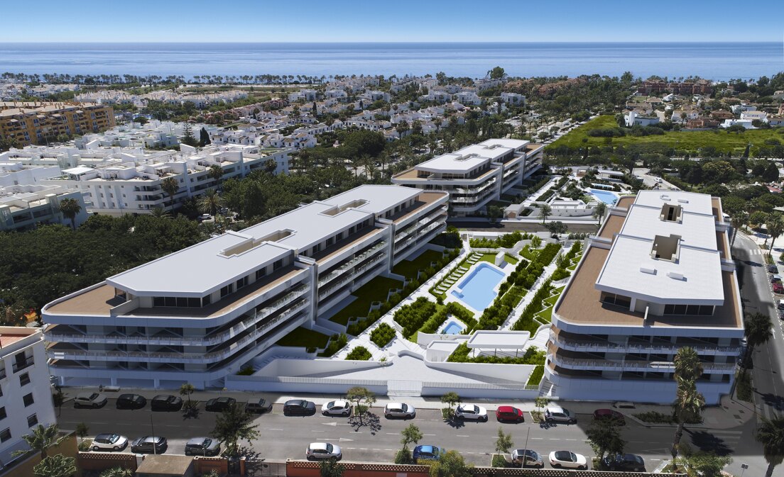 Neues Penthouse am San Pedro Strand mit Großzügigen Terrassen und 3 Schlafzimmern